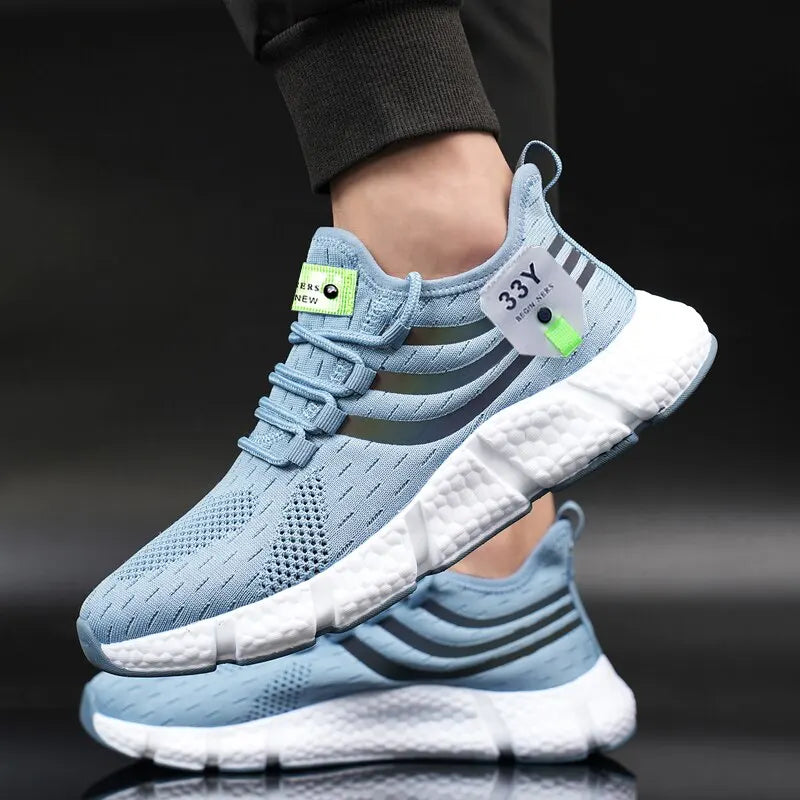Scarpe da corsa da uomo in mesh – Leggere e traspiranti per jogging e camminata