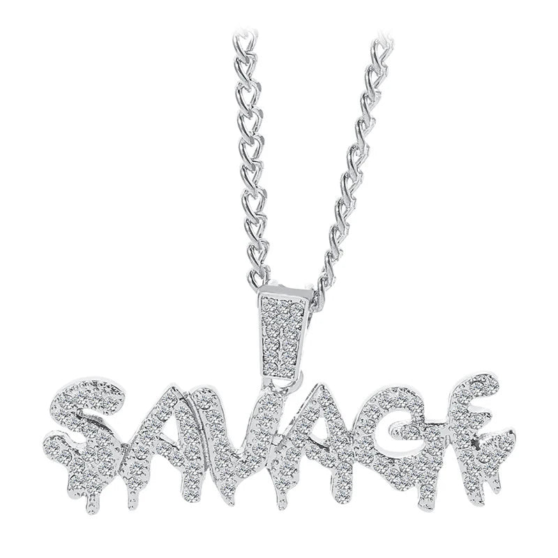Men's Hip-Hop Chain – Iced Out Tennis Chain Choker