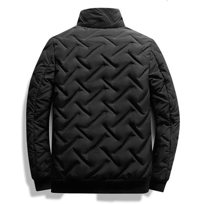 Herren Parka Jacke – Leicht, Warm & Gepolstert für Winter
