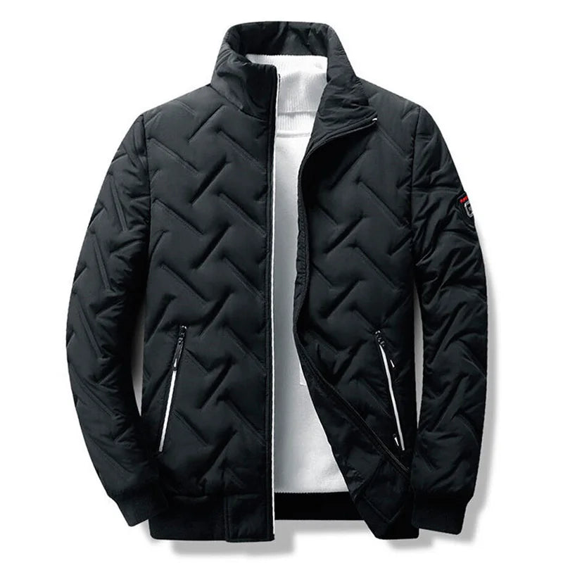Herren Parka Jacke – Leicht, Warm & Gepolstert für Winter