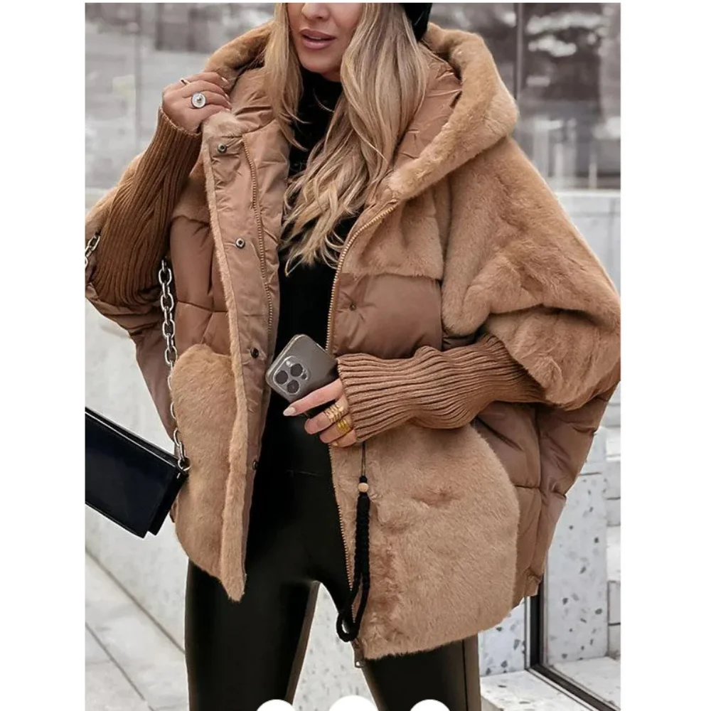 Damen Winterjacke 2024 – Locker & Warm mit Kapuze