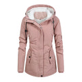 Parka in pile da donna – Con cappuccio e caldo per l'inverno