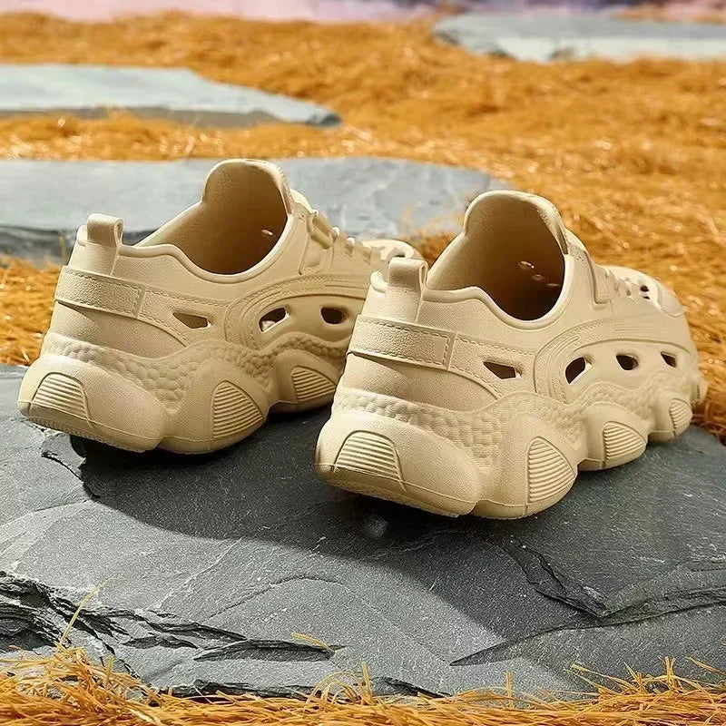Sabots de sport d'extérieur pour hommes et femmes, chaussures antidérapantes et respirantes en EVA à semelle épaisse, sandales de plage et de pêche pour hommes et femmes