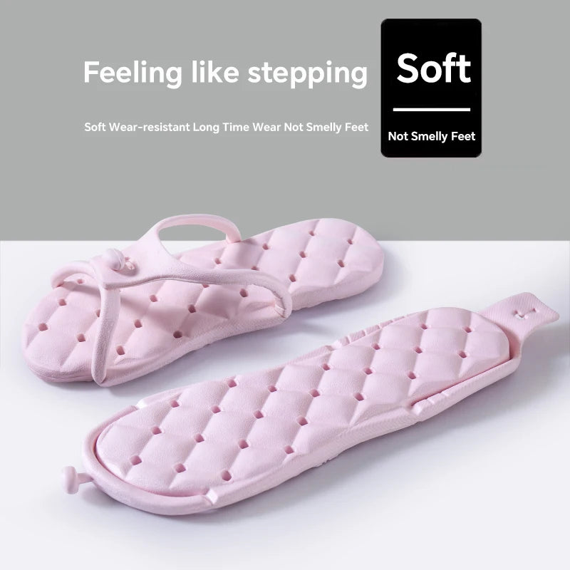 Faltbare Slippers Unisex – Leicht & Rutschfest für Reise