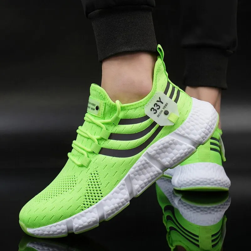Herren Laufschuhe Mesh – Leicht & Atmungsaktiv Jogging Walking