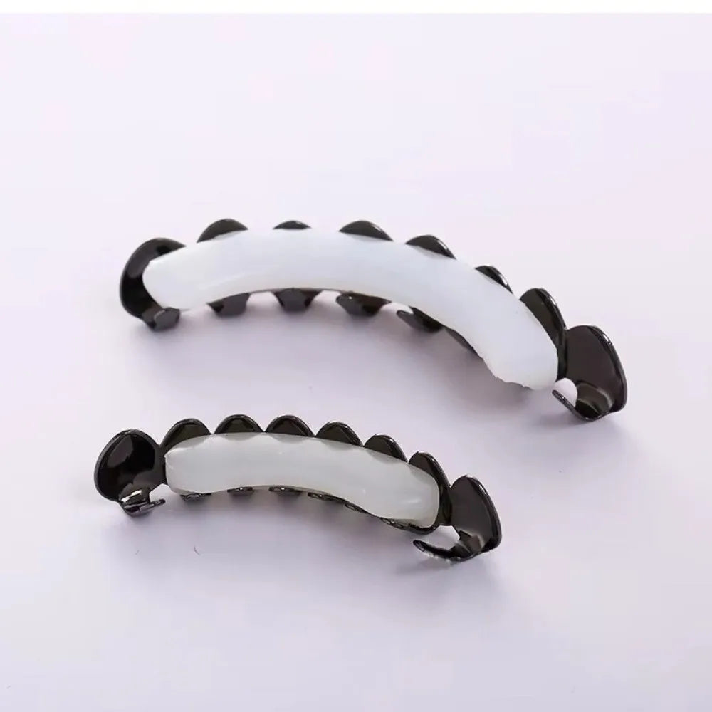 Glossy Finish Teeth Grillz Top Bottom Set Anti Slip Eco-friendly Copper Teeth Grillz Caps Gold Silver Teeth Jewelry Events