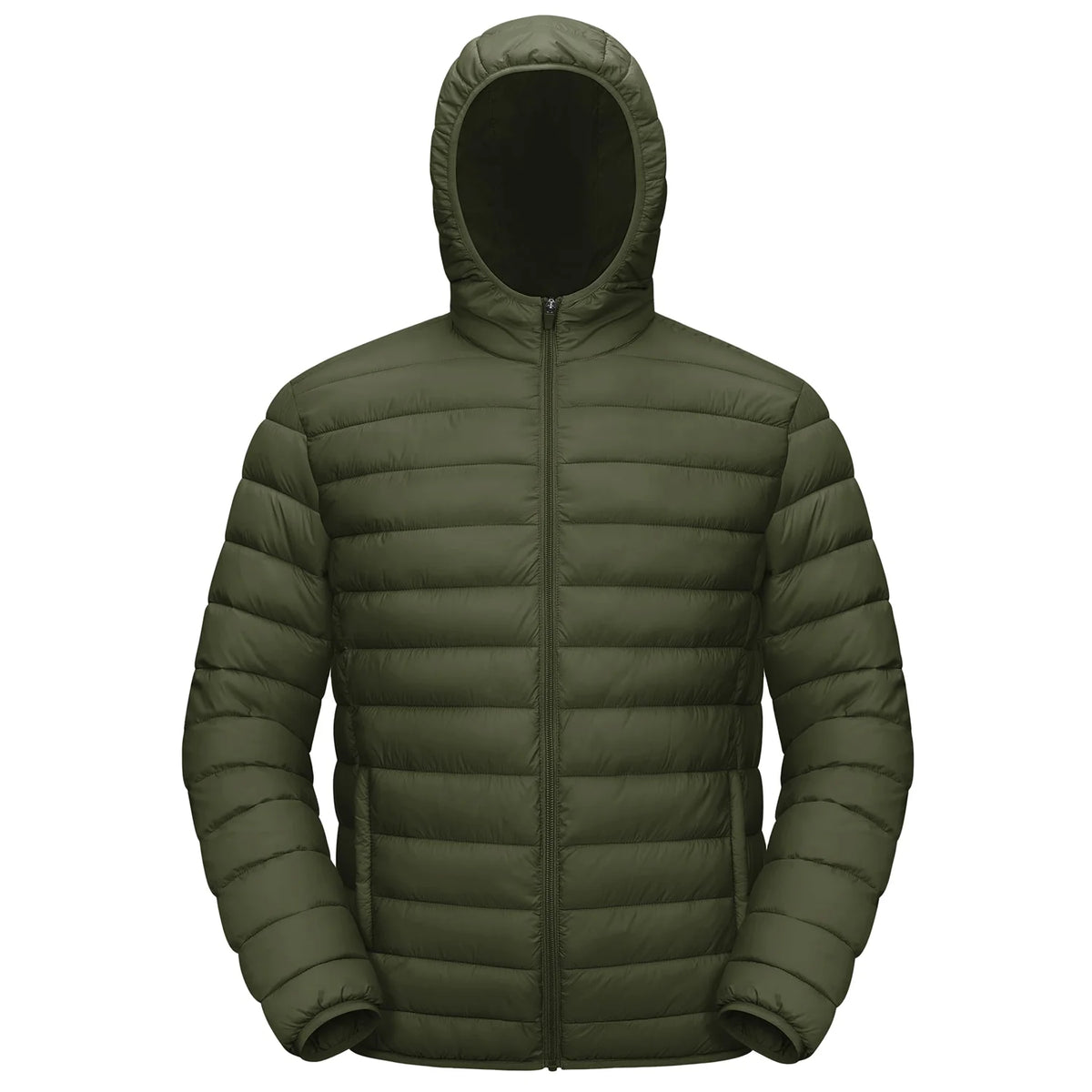 Herren Puffer Jacke Wasserabweisend – Leicht & Warm | TACVASEN