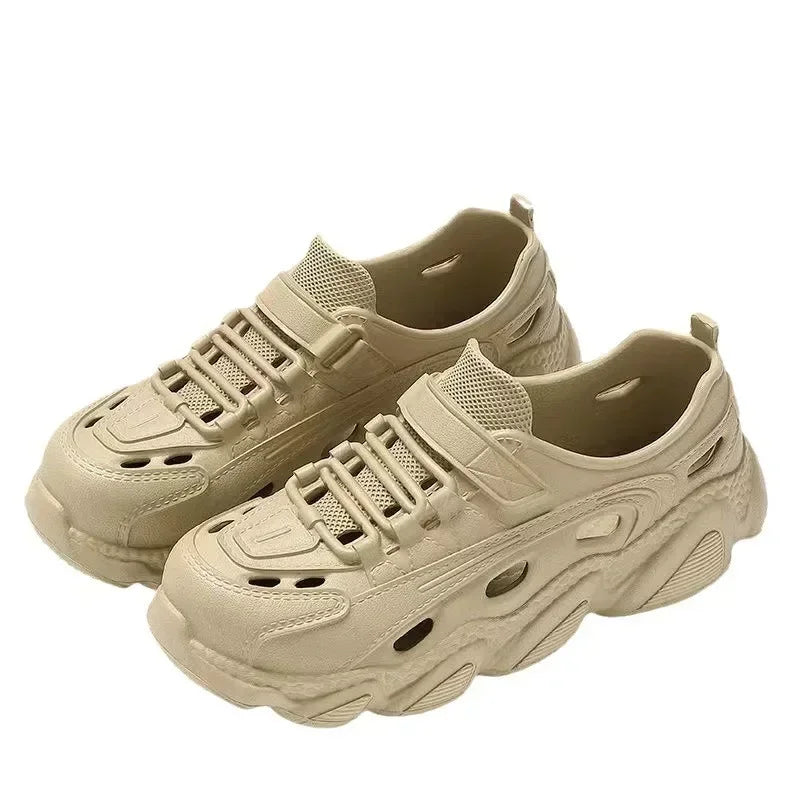 Sabots de sport d'extérieur pour hommes et femmes, chaussures antidérapantes et respirantes en EVA à semelle épaisse, sandales de plage et de pêche pour hommes et femmes